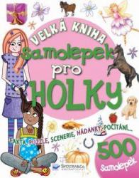 Velká kniha samolepek – pro holky