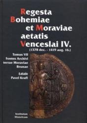 Regesta Bohemiae et Moraviae aetatis Venceslai IV. (1378 dec. - 1419 aug. 16)