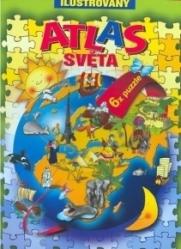 Atlas světa – 6x puzzle