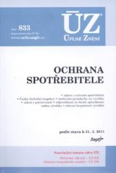 ÚZ č. 833 Ochrana spotřebitele