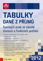 Tabulky daně z příjmů fyzických osob ze závislé činnosti a funkčních požitků 2012