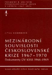 Mezinárodní souvislosti československé krize 1967–1970