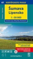 Šumava - Lipensko, turistická mapa 1 : 50 000