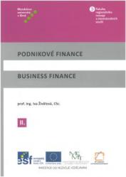 Podnikové finance II / Business Finance II