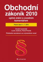 Obchodní zákoník 2010 – úplné znění s úvodním komentářem