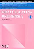 Graeco-latina brunensia