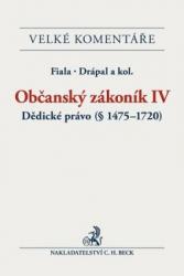 Občanský zákoník IV. Dědické právo (§ 1475-1720)