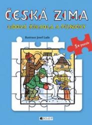 Lidová říkadla a písničky s puzzle - Česká zima