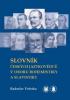 Slovník českých jazykovědců v oboru bohemistiky a slavistiky