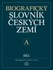 Biografický slovník českých  zemí 1. sešit - písmeno A