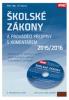 Školské zákony a prováděcí předpisy s komentářem 2015/2016 + CD